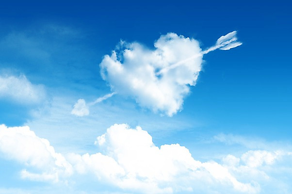 주간 자연요소 모양 PSD 구름 편집이미지 백그라운드 자연 하늘 화살 사랑 풍경 사람없음 야외 하트 큐피드 사랑의화살 이미지편집 감정 생태계 파일형식