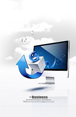 PSD 구름 편집이미지 화살표 인터넷 비즈니스 하늘 스마트라이프 사람없음 컴퓨터 상자 모니터 E 방향 스마트 큐브 상승 이미지편집 자연요소 라이프스타일 알파벳 컨셉 전자제품 파일형식