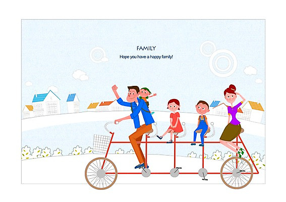 전신 PSD 구름 여자 남자 딸 아들 어린이 일러스트 가정 가족 엄마 주택 함께함 미소 웃음 사람 앉기 소녀 소년 여러명 성인 건물 강 부모 자전거 화목 자녀 아빠 승차 다자녀 다자녀가족 국내일러스트 자연요소 건축물 다수 컨셉 관계 모션 표정 바이크 파일형식