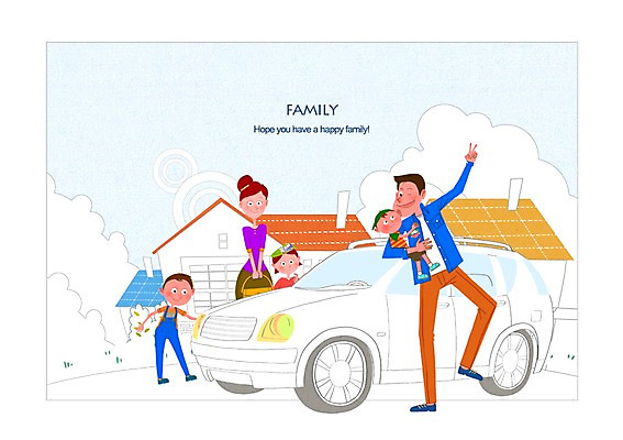 PSD 구름 여자 남자 딸 아들 어린이 일러스트 가정 가족 자동차 엄마 주택 함께함 미소 웃음 사람 소녀 소년 여러명 성인 건물 부모 화목 자녀 아빠 승합차 다자녀 다자녀가족 새차 국내일러스트 자연요소 건축물 육상교통 다수 컨셉 관계 승용차 표정 파일형식