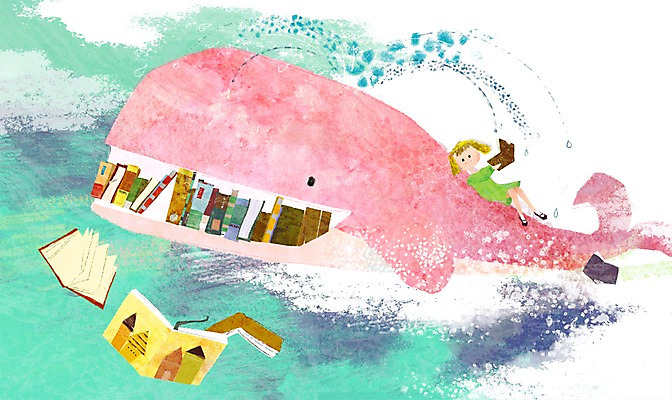 전신 PSD 동물 여자 여유 어린이 일러스트 포유류 하늘 어류 한명 미소 웃음 사람 소녀 책 눕기 독서 바다동물 고래 북페스티벌 여자만 여자한명만 어린이만 소녀만 소녀한명만 국내일러스트 1 감정 바다 모션 표정 축제 수중동물 파일형식