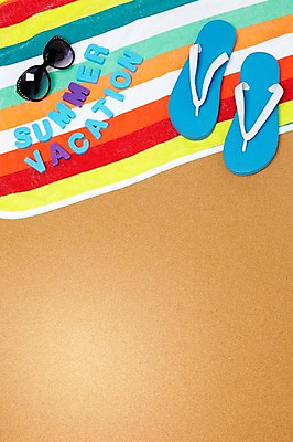 포토 JPG 스튜디오촬영 문자 알파벳 영어 잡화 계절 모래 여행 백그라운드 신발 휴가 슬리퍼 실내 사람없음 여름 단어 여름휴가 바캉스 하이앵글 수건 모래사장 선글라스 상품 쪼리 오브젝트 여행용품 비치타올 국내포토 안경 바다 뷰포인트 내부 위생용품 샌들 파일형식 여름_계절