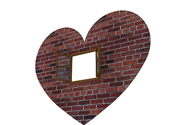 PSD 편집이미지 벽 창문 벽돌 사람없음 그래픽 담장 3D소스 3D 문 하트 오픈 입체 벽돌무늬 편집소스 편집3D 모양 무늬 디지털합성 파일형식