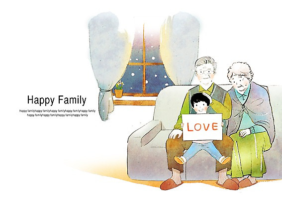 전신 PSD 배너 여자 할아버지 노년 남자 행복 할머니 어린이 일러스트 창문 가족 손자 안내 프레임 함께함 사랑 틀 미소 웃음 사람 앉기 소년 여러명 성인 소파 화목 눈 커튼 알림 손주 국내일러스트 자연요소 감정 다수 컨셉 의자 관계 모션 날씨 표정 파일형식