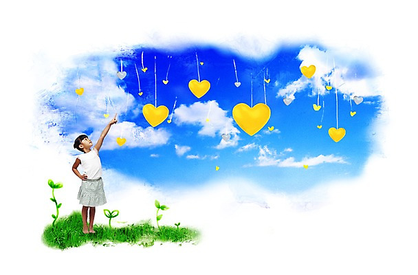 전신 PSD 식물 구름 편집 편집이미지 여자 어린이 허리손 하늘 사랑 한명 서기 미소 웃음 사람 손짓 소녀 잔디 초원 3D 검지손가락 하트 가리킴 풀 여자만 여자한명만 어린이만 소녀만 소녀한명만 이미지편집 편집3D 자연요소 모양 1 감정 포즈 손가락 모션 표정 디지털합성 파일형식