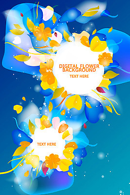 식물 배너 꽃 화초 백그라운드 꽃백그라운드 일러스트 디지털백그라운드 자연 프레임 틀 사람없음 디지털 공백 신비 국내일러스트 AI파일 컨셉 생태계 파일형식 벡터