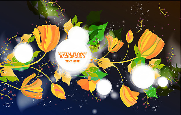 식물 배너 꽃 화초 백그라운드 꽃백그라운드 일러스트 디지털백그라운드 자연 프레임 틀 사람없음 디지털 공백 신비 국내일러스트 AI파일 컨셉 생태계 파일형식 벡터