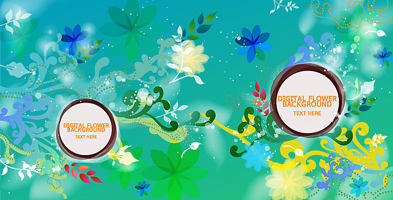 식물 배너 꽃 화초 백그라운드 꽃백그라운드 일러스트 디지털백그라운드 자연 프레임 틀 사람없음 디지털 공백 신비 국내일러스트 AI파일 컨셉 생태계 파일형식 벡터