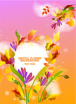 식물 배너 꽃 화초 백그라운드 꽃백그라운드 일러스트 디지털백그라운드 자연 프레임 틀 사람없음 디지털 공백 신비 국내일러스트 AI파일 컨셉 생태계 파일형식 벡터