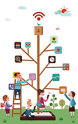 전신 나무 식물 동물 구름 여자 남자 인터넷 일러스트 사다리 조류 정보기술 스마트라이프 미소 웃음 사람 여러명 성인 전자제품 컴퓨터 태블릿 태양 스크린 터치 스마트 심볼 와이파이 무선인터넷 편리함 성인만 국내일러스트 AI파일 자연요소 라이프스타일 다수 컨셉 기술 표정 스마트기기 도구 파일형식 벡터