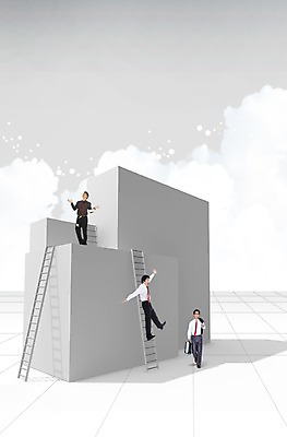 전신 PSD 구름 편집 편집이미지 남자 백그라운드 비즈니스 사다리 서기 미소 웃음 사람 정장 손짓 빌딩 성인 건물 세명 3D 비즈니스맨 남자만 성인남자만 성인만 편집3D 자연요소 건축물 옷 모션 표정 도구 직장인 디지털합성 파일형식