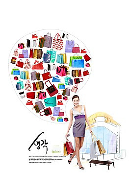 전신 PSD 편집이미지 배너 여자 백그라운드 말풍선 생각 벤치 의자 가방 상상 안내 아이디어 프레임 틀 한명 서기 미소 웃음 사람 성인 쇼핑 쇼핑백 알림 여자만 여자한명만 성인여자만 성인만 이미지편집 1 잡화 가구 컨셉 모션 표정 파일형식