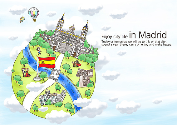 PSD 나무 식물 구름 라이프스타일 건축물 여자 남자 건축 지구 해외여행 여행 백그라운드 일러스트 하늘 풍경 여러명 건물 라이프 관광지 강 기구 열기구 깃발 도시 세계여행 스페인 국기 시티라이프 마드리드 국내일러스트 자연요소 해외 유럽 다수 항공교통 사람 생활 세계 파일형식