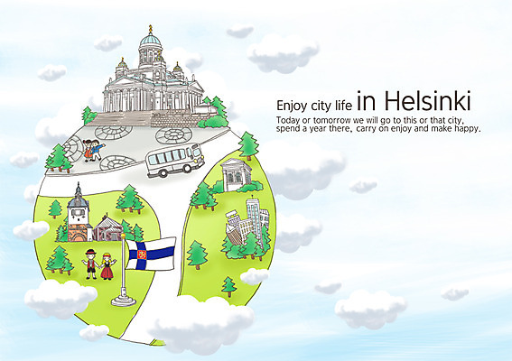 PSD 나무 식물 구름 라이프스타일 건축물 여자 남자 건축 지구 해외여행 여행 백그라운드 일러스트 자동차 하늘 버스 핀란드 풍경 여러명 건물 라이프 관광지 깃발 도시 세계여행 국기 시티라이프 헬싱키 국내일러스트 자연요소 해외 육상교통 다수 대중교통 북유럽 사람 생활 세계 파일형식