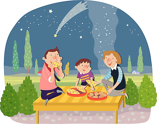 전신 나무 식물 여자 남자 별 아들 어린이 음식 일러스트 가족 밤하늘 엄마 주택 감자 함께함 옥수수 미소 웃음 사람 앉기 소년 성인 세명 부모 농사 자녀 아빠 유성 귀농 국내일러스트 AI파일 자연요소 컨셉 농업 채소 관계 모션 하늘 곡류 표정 건물 야간 파일형식 벡터