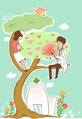 전신 나무 식물 동물 구름 여자 남자 꽃 십자가 일러스트 의학 청진기 조류 건강 병원 미소 웃음 사람 앉기 빌딩 성인 두명 건물 치료 건강관리 진료 간호사 의료진 의사 하트 도움 보호 질병 복지 질병관리 녹십자 성인만 국내일러스트 AI파일 자연요소 모양 직업 건축물 컨셉 의료기기 모션 표정 관리 사회이슈 십자 파일형식 벡터