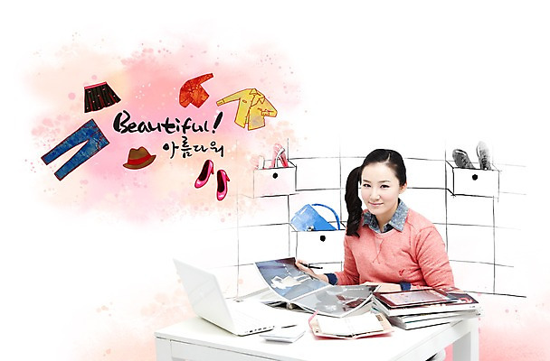 PSD 편집이미지 직업 모자 옷 여자 구두 가방 탁자 모바일 한명 미소 웃음 사람 앉기 동양인 상반신 성인 책 노트북 컴퓨터 청춘 치마 사무실 펜 다이어리 자료 한국인 핸드백 잡지 디자이너 쇼핑몰 책상 서랍장 파일 열정 온라인쇼핑 모바일쇼핑 온라인쇼핑몰 여자만 여자한명만 성인여자만 성인만 이미지편집 1 잡화 감정 가구 신발 컨셉 비즈니스 모션 하의 표정 인종 간행물 전자제품 쇼핑 필기구 사무용품 온라인 파일형식