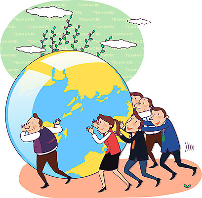 식물 구름 여자 남자 지구 일러스트 비즈니스 협력 함께함 미소 웃음 사람 정장 여러명 성인 지구본 새싹 도움 직장인 비즈니스맨 비즈니스우먼 풀 목표 밀기 계획 동료 열정 성인만 국내일러스트 AI파일 자연요소 직업 옷 감정 다수 컨셉 관계 모션 표정 파일형식 벡터