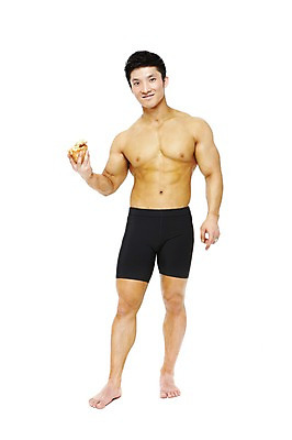 포토 JPG 스튜디오촬영 전신 라이프스타일 남자 음식 맨라이프 몸매관리 다이어트 맨발 근육 패스트푸드 상의탈의 실내 식이요법 한명 서기 미소 웃음 들기 누끼 사람 동양인 20대 성인 앞모습 운동복 운동 건강관리 헬스 한국인 햄버거 군것질 남자만 남자한명만 성인남자만 청년만 청년남자만 청년남자한명만 성인한명만 성인남자한명만 성인만 국내포토 1 옷 뷰포인트 모션 발 디저트 탈의 표정 건강 관리 인종 청년 내부 생활 인스턴트 파일형식