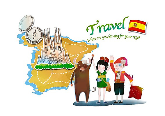 전신 PSD 동물 라이프스타일 건축물 여자 남자 건축 어린이 해외여행 여행 지도 일러스트 포유류 한명 서기 미소 웃음 사람 소녀 성인 라이프 관광지 여행객 도시 세계여행 소 스페인 국기 나침반 시티라이프 투우 국내일러스트 1 해외 유럽 모션 표정 생활 세계 파일형식