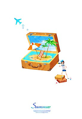 전신 PSD 나무 식물 계절 여자 어린이 바다 백그라운드 가방 일러스트 비행기 한명 서기 미소 웃음 사람 풍경 소녀 해변 여름 캐리어 여행가방 파라솔 여자만 여자한명만 어린이만 소녀만 소녀한명만 국내일러스트 1 잡화 항공교통 모션 대중교통 표정 파일형식