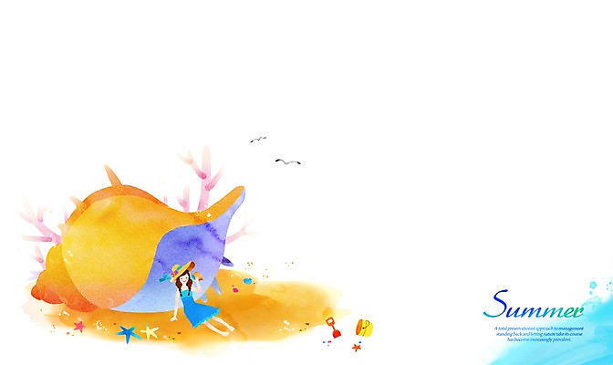 전신 PSD 계절 여자 어린이 바다 백그라운드 일러스트 휴식 불가사리 한명 미소 웃음 사람 앉기 풍경 소녀 해변 여름 껍질 소라 여자만 여자한명만 어린이만 소녀만 소녀한명만 국내일러스트 1 컨셉 모션 어패류 극피동물 표정 파일형식