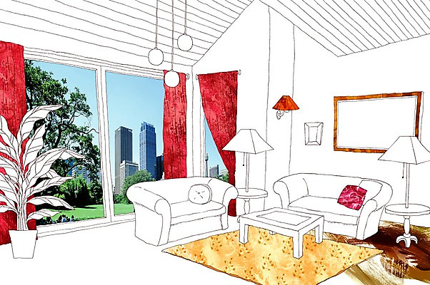 PSD 식물 편집이미지 화분 가구 액자 백그라운드 거실 창문 탁자 포토일러 조명 프레임 틀 풍경 사람없음 장식 인테리어 소파 카펫 스탠드 커튼 오브젝트 이미지편집 디자인 생활용품 의자 파일형식