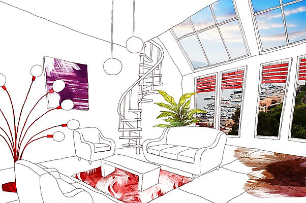 PSD 식물 구름 편집이미지 화분 가구 액자 백그라운드 거실 창문 탁자 포토일러 하늘 조명 프레임 틀 풍경 사람없음 장식 인테리어 소파 계단 오브젝트 이미지편집 자연요소 디자인 생활용품 의자 파일형식