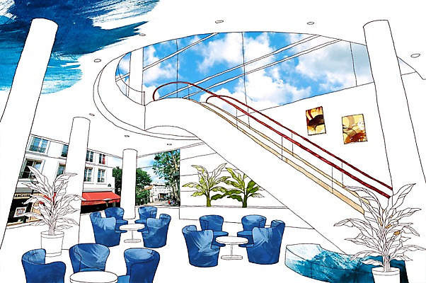 PSD 식물 구름 편집이미지 화분 가구 액자 백그라운드 의자 창문 탁자 포토일러 하늘 프레임 틀 풍경 빌딩 사람없음 건물 장식 인테리어 소파 기둥 복도 오브젝트 에스컬레이터 원기둥 이미지편집 자연요소 건축물 디자인 건축 생활용품 원형 파일형식