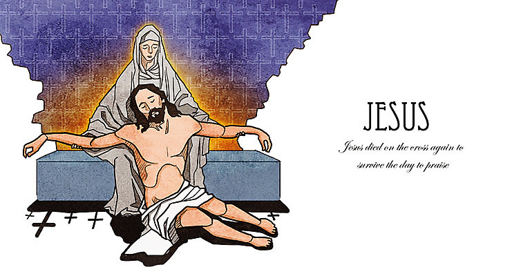 전신 PSD 여자 남자 기독교 종교 백그라운드 일러스트 부활절 사람 앉기 성인 두명 교회 믿음 희망 기도 예수 부활 수녀 성인만 국내일러스트 기념일 감정 종교건축 모션 건물 천주교 신_종교 파일형식