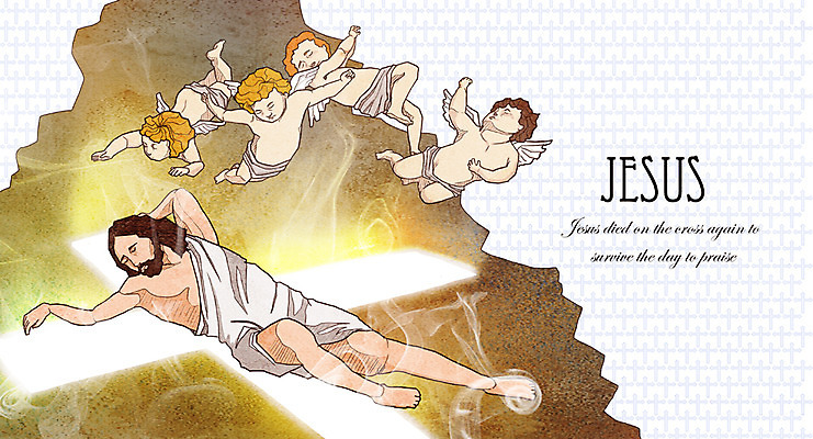 전신 PSD 남자 기독교 종교 어린이 백그라운드 십자가 일러스트 천사 부활절 사람 소년 여러명 성인 교회 믿음 희망 예수 부활 남자만 국내일러스트 기념일 감정 다수 종교건축 건물 신_종교 파일형식