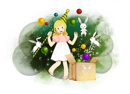 전신 PSD 동물 여자 어린이 일러스트 포유류 함께함 선물 한명 서기 미소 웃음 사람 소녀 선물상자 상자 방울 하트 토끼 소통 여자만 여자한명만 어린이만 소녀만 소녀한명만 국내일러스트 모양 1 컨셉 모션 표정 장식 반려동물 파일형식