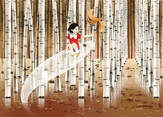 전신 PSD 나무 식물 동물 여자 어린이 일러스트 포유류 함께함 어류 한명 미소 웃음 사람 앉기 소녀 바다동물 다람쥐 소통 다람쥐과 여자만 여자한명만 어린이만 소녀만 소녀한명만 국내일러스트 1 바다 컨셉 모션 표정 수중동물 설치류 파일형식