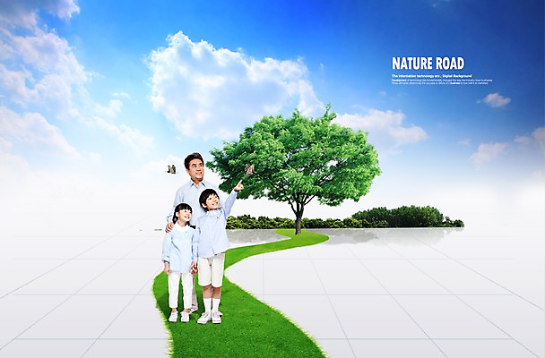 전신 PSD 나무 식물 동물 구름 편집이미지 여자 할아버지 노년 남자 길 어린이 나비 곤충 가족 자연 하늘 손자 손녀 서기 미소 웃음 사람 동양인 손짓 소녀 소년 잔디 초원 성인 세명 가리킴 풀 손주 이미지편집 자연요소 관계 모션 표정 인종 생태계 파일형식
