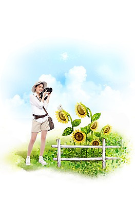 전신 PSD 서양인 외국인 식물 백인 구름 편집이미지 모자 학생 라이프스타일 잡화 여자 꽃 대학생 여행 포즈 가방 모션 하늘 휴가 해바라기 새로움 서기 미소 웃음 들기 사람 20대 성인 취미 라이프 울타리 청춘 카메라 캠퍼스라이프 사진촬영 즐거움 크로스백 특별활동 여자만 성인여자만 청년만 청년여자만 성인만 이미지편집 자연요소 교육 감정 컨셉 표정 인종 청년 생활 전자제품 담장 촬영 파일형식