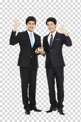 스튜디오촬영 전신 편집이미지 라이프스타일 남자 맨라이프 포즈 비즈니스 모션 주택 실내 서기 미소 웃음 들기 사람 동양인 정장 손짓 20대 성인 두명 라이프 비즈니스라이프 모형 미니어처 한국인 직장인 비즈니스맨 OK 알림 재테크 내집마련 PNG 남자만 성인남자만 청년만 청년남자만 성인만 편집소스 직업 옷 부동산 표정 인종 청년 내부 건물 생활 금융 파일형식