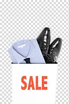 스튜디오촬영 편집이미지 잡화 옷 구두 신발 셔츠 와이셔츠 실내 이벤트 사람없음 쇼핑 종이봉투 쇼핑백 세일 남성화 오브젝트 정장구두 PNG 편집소스 상의 가방 봉투 내부 파일형식