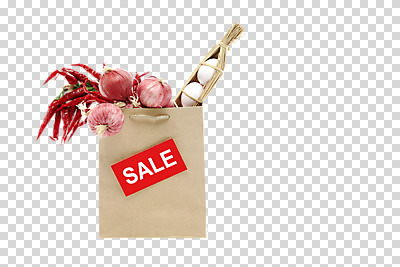 스튜디오촬영 편집이미지 문자 알파벳 영어 음식 채소 식재료 재료 고추 실내 마늘 이벤트 사람없음 단어 쇼핑 종이봉투 쇼핑백 꼬리표 세일 계란 다발 오브젝트 홍고추 PNG 편집소스 가방 봉투 내부 라벨 알 파일형식