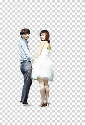 전신 외국인 편집이미지 라이프스타일 커플 드레스 여자 남자 신부 커플라이프 웨딩드레스 포즈 신랑 결혼 나비넥타이 서기 미소 웃음 사람 동양인 정장 턱시도 20대 성인 두명 뒷모습 중국인 손잡기 미니드레스 코사지 PNG 청년만 성인만 편집소스 옷 뷰포인트 장신구 관계 모션 넥타이 표정 인종 이벤트 청년 생활 파일형식
