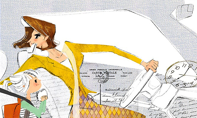 PSD 여자 딸 어린이 음식 빵 시계 일러스트 자동차 엄마 사랑 미소 웃음 사람 앉기 소녀 상반신 성인 두명 부모 운전 육아 자녀 핸들 모성애 열정 슈퍼맘 안전벨트 여자만 국내일러스트 감정 육상교통 가족 모션 표정 안전 주부 파일형식