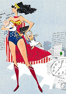 전신 PSD 여자 새끼 시계 가방 일러스트 엄마 사랑 서기 미소 웃음 사람 빌딩 성인 두명 건물 부모 육아 자녀 아기 모성애 열정 슈퍼맘 원더우먼 여자만 국내일러스트 동물 건축물 잡화 감정 가족 모션 표정 주부 영웅 파일형식