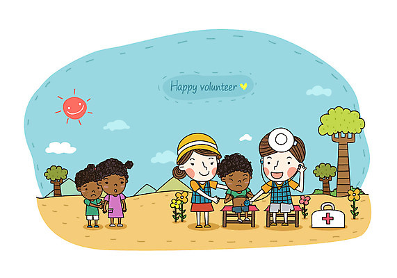 전신 외국인 나무 식물 구름 여자 남자 꽃 어린이 흑인 의자 일러스트 아프리카 미소 웃음 사람 소녀 소년 여러명 성인 태양 진료 간호사 의사 봉사 도움 자원봉사자 사회이슈 사회봉사 의료봉사 해외봉사 국내일러스트 AI파일 자연요소 서양인 나라 가구 다수 컨셉 의학 표정 인종 의료진 파일형식 벡터