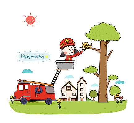 나무 식물 동물 구름 남자 꽃 일러스트 포유류 자동차 주택 한명 서기 미소 웃음 사람 상반신 성인 건물 태양 고양이 봉사 도움 자원봉사자 구조원 사회이슈 사회봉사 소방차 남자만 남자한명만 성인남자만 성인만 국내일러스트 AI파일 자연요소 직업 1 건축물 육상교통 컨셉 모션 표정 반려동물 파일형식 벡터