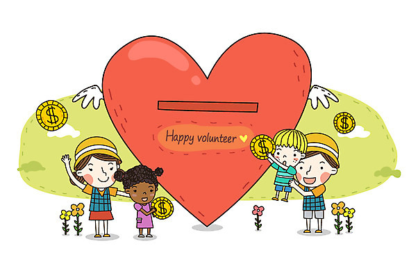 전신 외국인 식물 구름 여자 남자 꽃 어린이 흑인 돈 일러스트 아프리카 서기 미소 웃음 사람 소녀 소년 여러명 성인 달러 동전 하트 봉사 도움 자원봉사자 사회이슈 사회봉사 기부 기부함 모금 모금함 성금 해외봉사 국내일러스트 AI파일 자연요소 모양 서양인 나라 다수 컨셉 모션 표정 인종 재산 파일형식 벡터