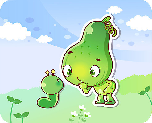 식물 동물 구름 캐릭터 응시 꽃 음식 컬러 곤충 잎 절지류 채소 일러스트 홍보캐릭터 하늘 오이 잔디 초원 사람없음 초록색 농작물 새싹 벌레 특산물 음식캐릭터 애벌레 식물캐릭터 채소캐릭터 일러캐릭터 AI파일 자연요소 시선 농업 파일형식 벡터