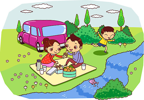 전신 나무 식물 라이프스타일 여자 남자 꽃 어린이 음식 교통수단 일러스트 가족 자동차 샌드위치 어류 서기 미소 웃음 사람 앉기 소년 잔디 라이프 컵 세명 달리기 소풍 산책 풀 개울 종이컵 즐거움 돗자리 도시락 보온병 유부초밥 어린이만 국내일러스트 식기 감정 육상교통 교통 관계 모션 휴식 표정 생활 강 야외활동 수중동물 초밥 일회용