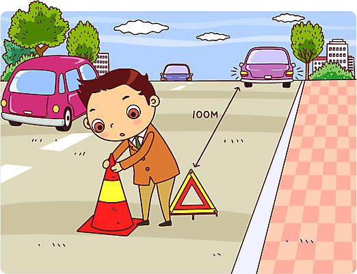 전신 나무 식물 라이프스타일 건축물 남자 도로 길 교통수단 일러스트 자동차 한명 서기 안전 사람 건물 라이프 차도 예절 표지판 풀 고장 교통안전 질서 안전운전 자동차예절 비상등 남자만 남자한명만 차선_도로 국내일러스트 AI파일 1 건축 육상교통 교통 교통시설 모션 알림판 생활 파일형식 벡터