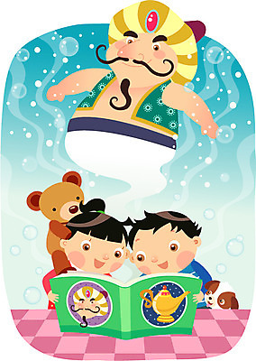 동물 라이프스타일 응시 여자 남자 어린이라이프 초등학생 어린이 인형 일러스트 상상 놀이 탁자 동화 요정 미소 웃음 들기 사람 앉기 소녀 소년 상반신 취미 두명 책 친구 장난감 독서 놀이용품 곰인형 개 강아지 책상 즐거움 동화책 어린이상상 요술램프 지니 어린이만 동심 국내일러스트 AI파일 학생 시선 감정 가구 포유류 관계 모션 표정 생활 반려동물 오브젝트 파일형식 벡터