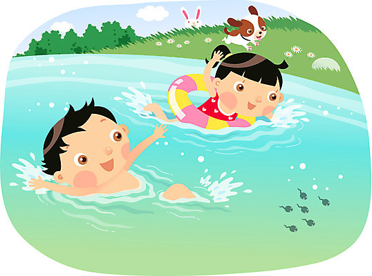 나무 식물 동물 라이프스타일 여자 남자 꽃 어린이라이프 초등학생 어린이 일러스트 물놀이 놀이 물장구 방학 여름방학 미소 웃음 사람 소녀 소년 잔디 초원 상반신 취미 두명 친구 강 수영 토끼 풀 개울 개 강아지 강가 즐거움 튜브 올챙이 어린이만 국내일러스트 AI파일 학생 감정 포유류 관계 휴가 표정 생활 반려동물 수상스포츠 파일형식 벡터 여름_계절