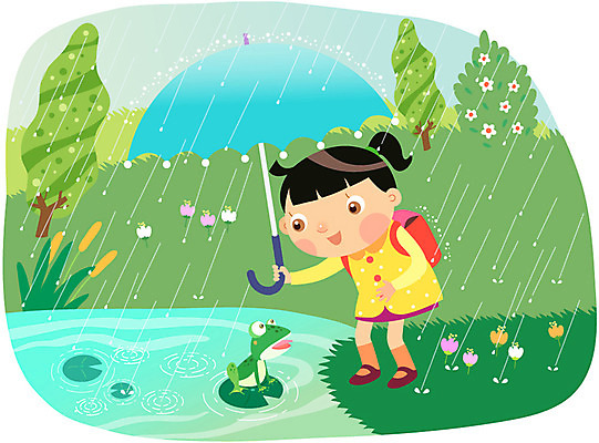 전신 나무 식물 동물 라이프스타일 여자 꽃 어린이라이프 초등학생 어린이 가방 일러스트 우산 놀이 개구리 한명 서기 미소 웃음 들기 사람 소녀 잔디 초원 취미 연못 풀 비 개울 빗방울 즐거움 여자만 여자한명만 어린이만 소녀만 소녀한명만 국내일러스트 AI파일 자연요소 1 학생 잡화 감정 모션 날씨 표정 양서류 생활 강 비_날씨 파일형식 벡터